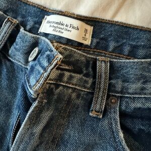 Abercrombie & Fitch Blue Denim Shorts